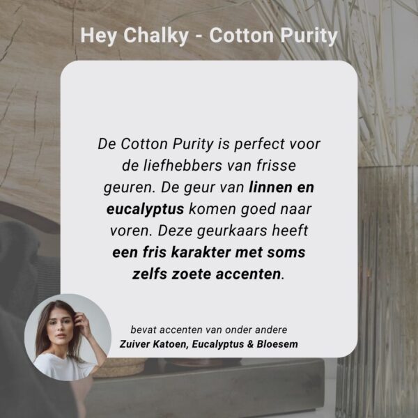 Cotton Purity geurkaars